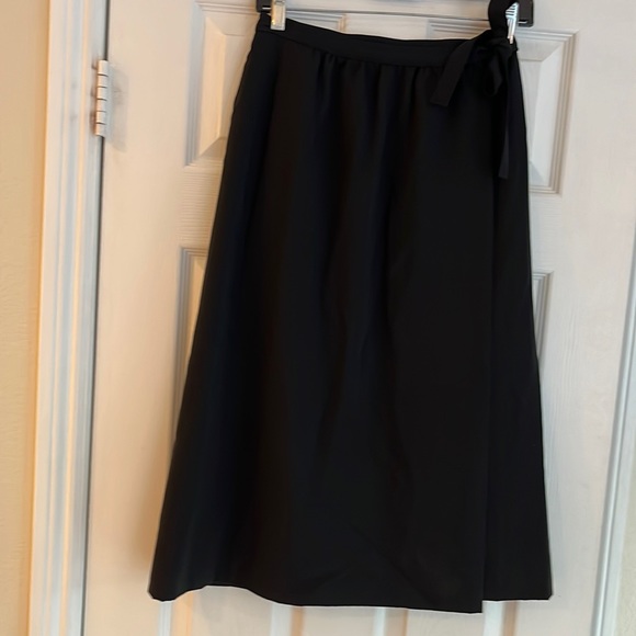 Vintage Yves Saint Laurent Vintage wool wrap skirt in size 40 (French). - Picture 1 of 7